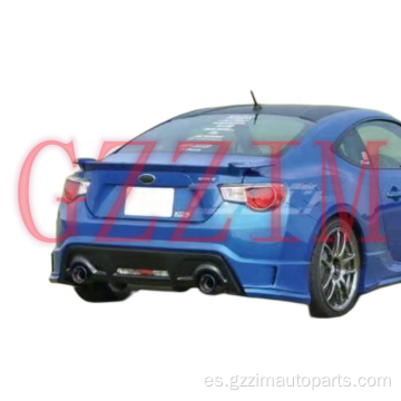 Spoiler de ala de techo trasero GT86